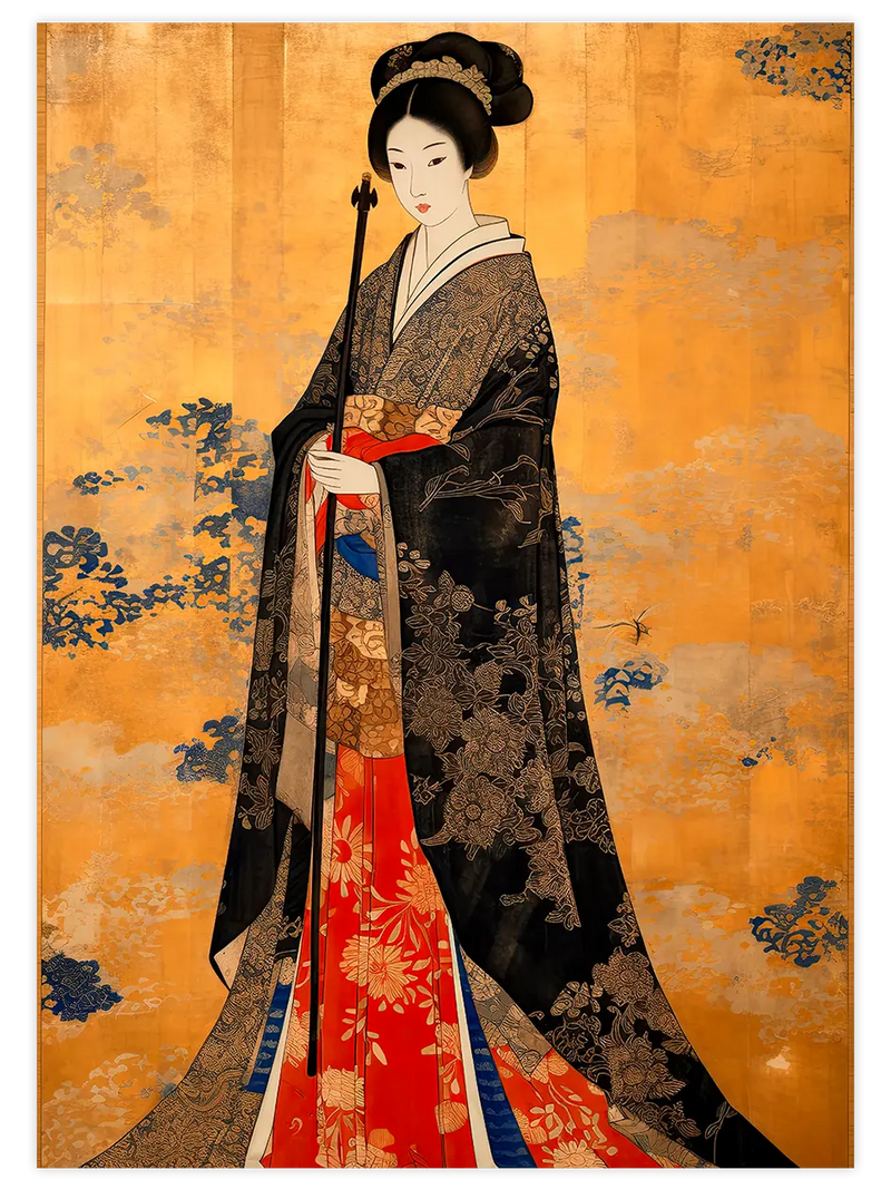 Shogun Woman - Art Print Sanatsal Poster