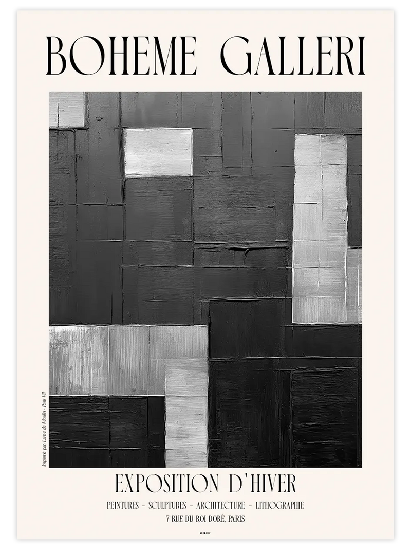 Boheme Galleri N4 - Art Print Sanatsal Poster