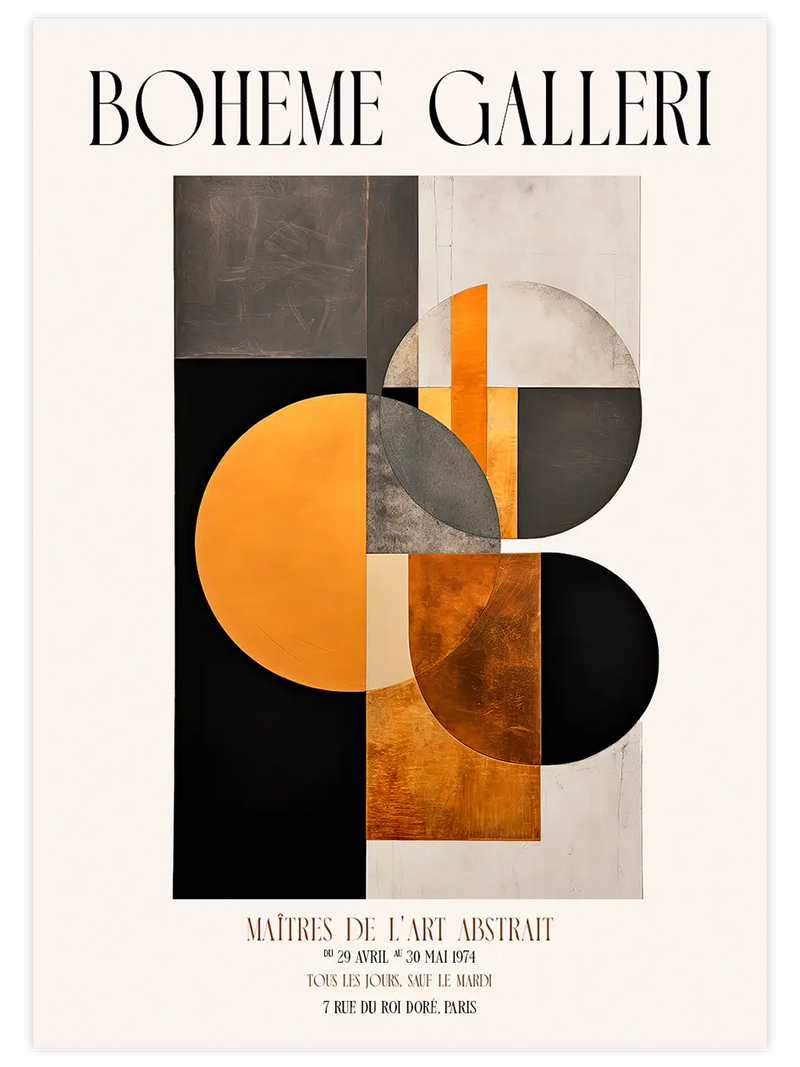 Boheme Galleri N5 - Art Print Sanatsal Poster