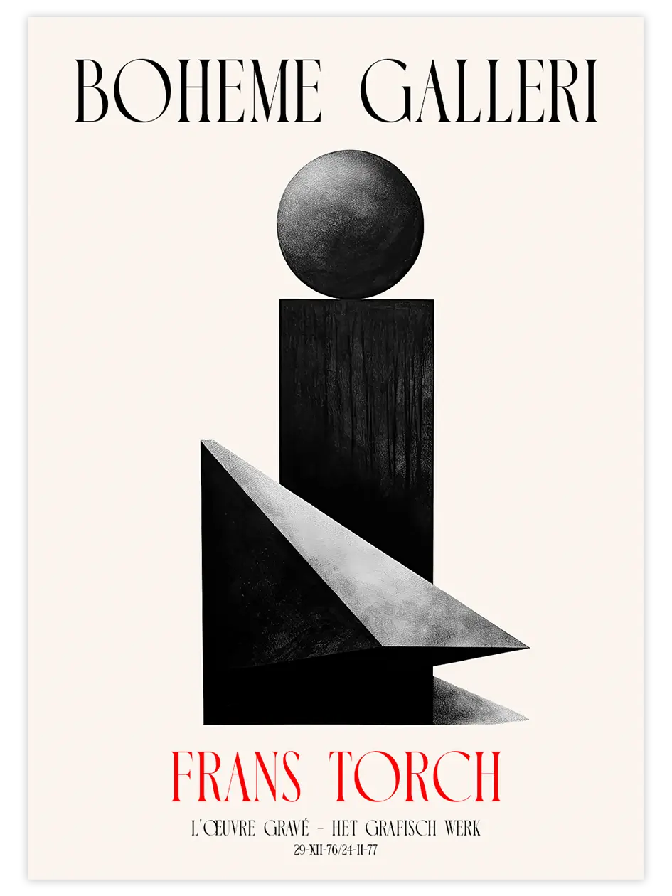 Boheme Galleri N2 - Art Print Sanatsal Poster