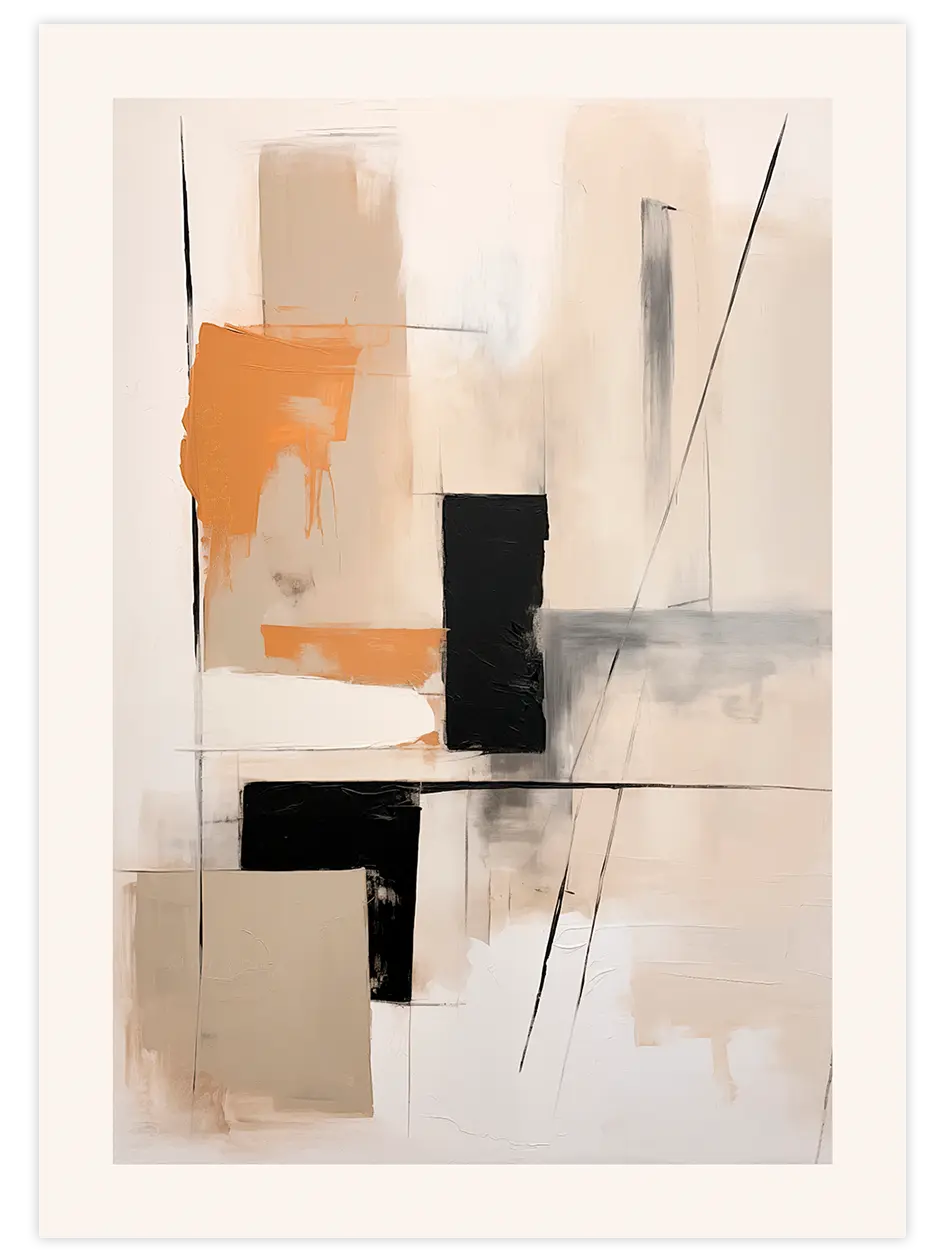 Geometric Energy - Art Print Ürün ana görseli