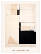 Abstrakt Komposition - Art Print