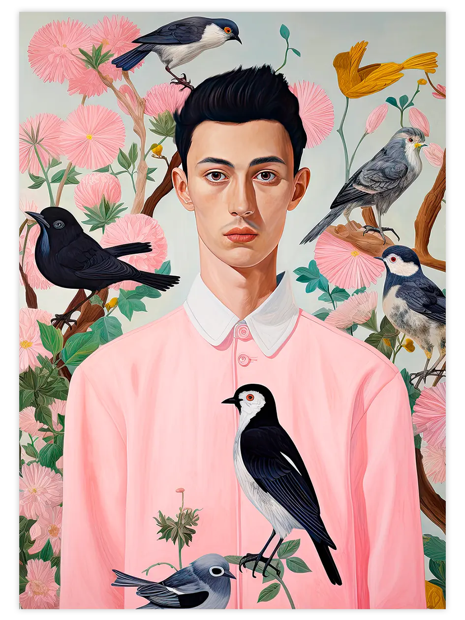 Hayaller N3 - Art Print Sanatsal Poster