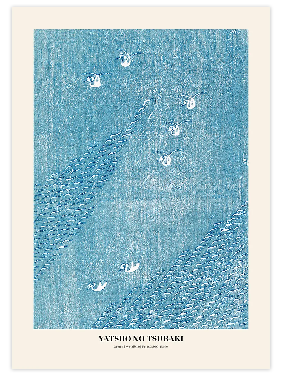 Yatsuo No Tsubaki - Art Print Ürün ana görseli