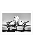 Vintage Uçak - Art Print