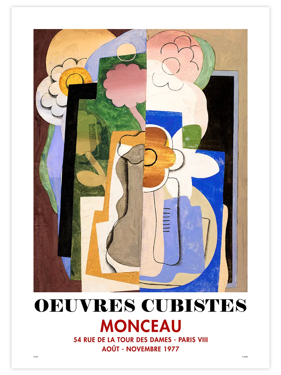 Kübist Afiş N2 - Art Print Ürün ana görseli