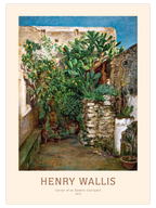 Henry Wallis Corner of an Eastern Courtyard - Art Print