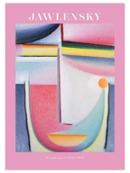 Jawlensky Symphony in Pink - Art Print