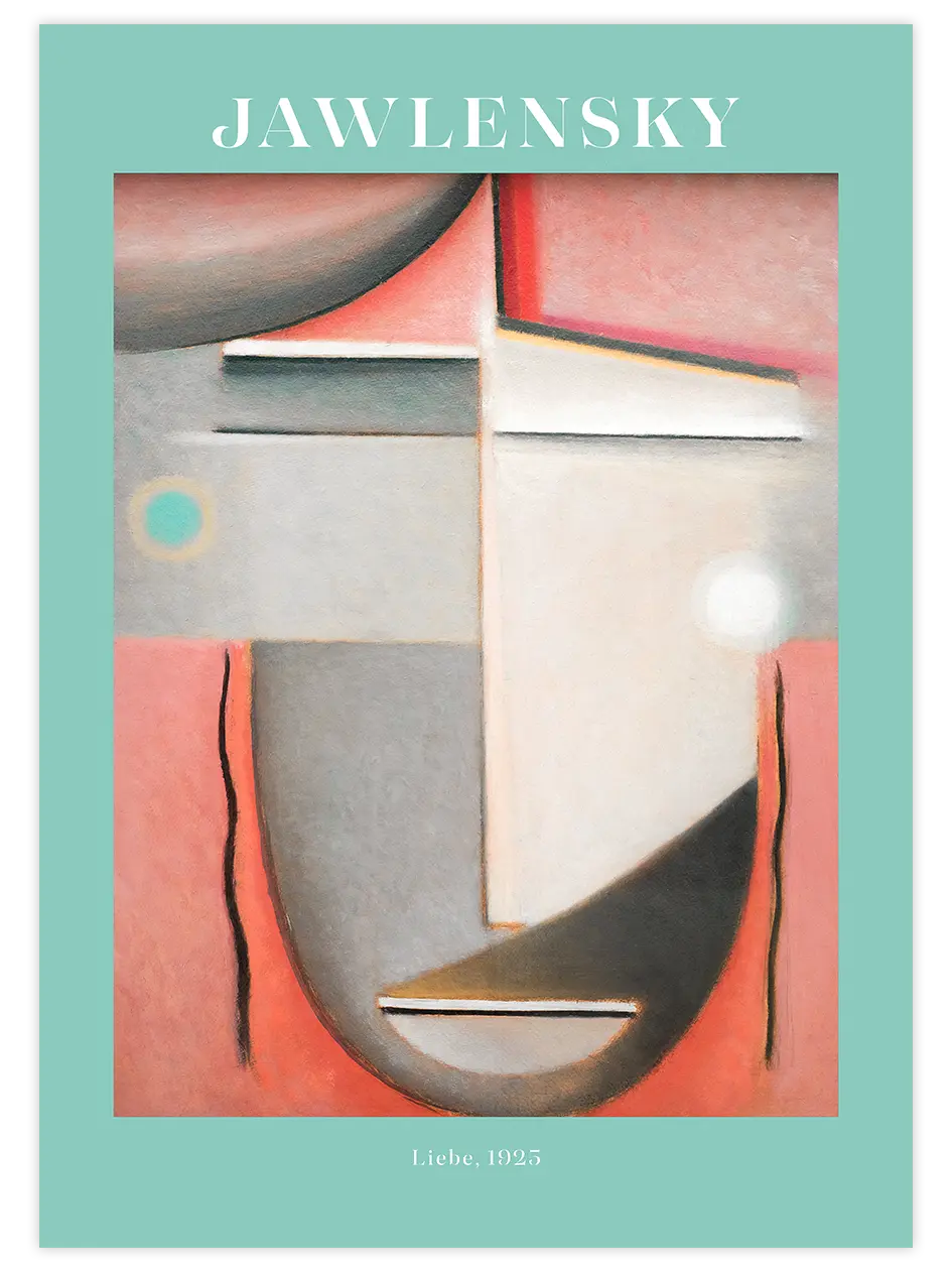 Jawlensky Love - Art Print Ünlü Ressamlar Poster