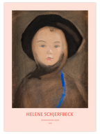 Helene Schjerfbeck Girl with Blue Ribbon - Art Print