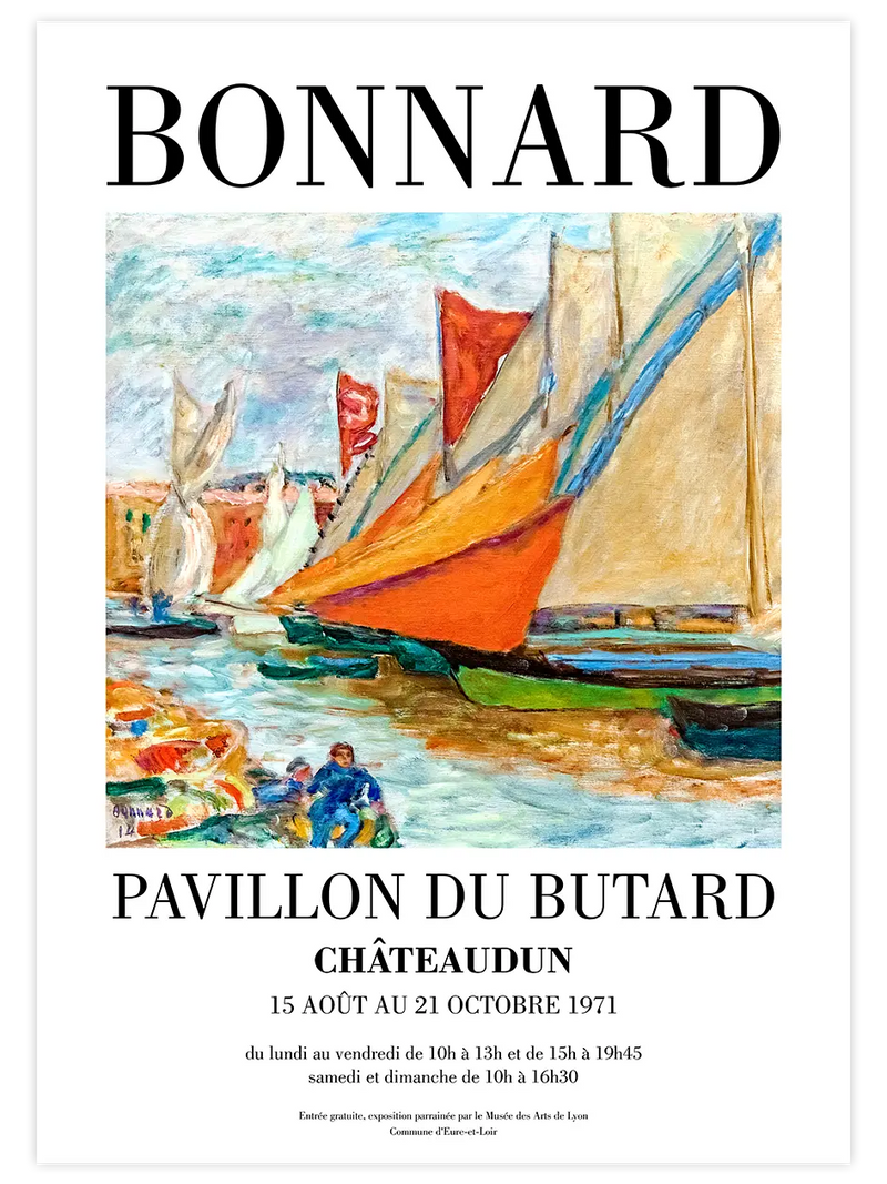 Bonnard Afiş N2 - Art Print Ünlü Ressamlar Poster