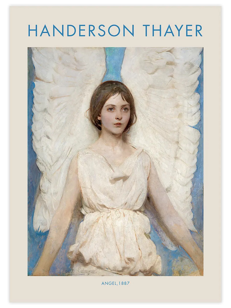 Handerson Thayer Angel - Art Print Ünlü Ressamlar Poster