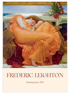 Frederic Leighton Flaming June - Art Print