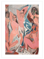 Pablo Picasso Les Demoiselles d'Avignon - Art Print