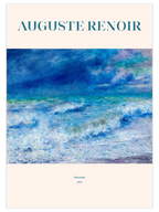 Renoir Seascape - Art Print