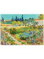 Van Gogh Arles’de Bahçe - Art Print