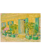 Van Gogh Exterior of a Restaurant in Asnières - Art Print