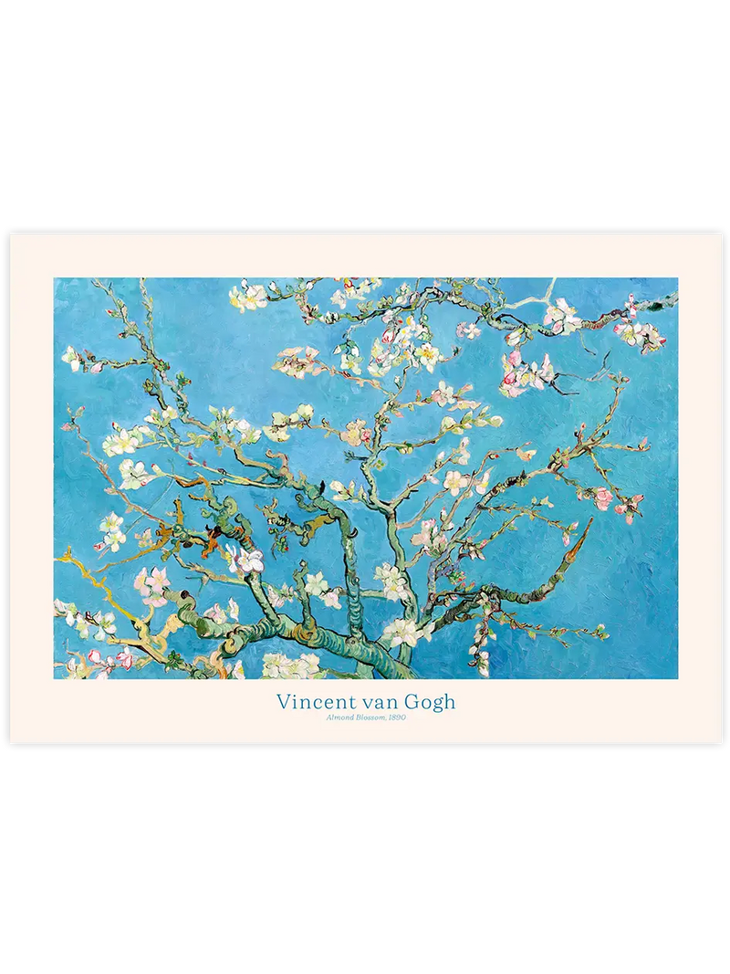 Van Gogh Almond Blossom - Art Print Ünlü Ressamlar Poster