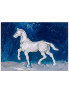 Van Gogh Statuette of a Horse - Art Print