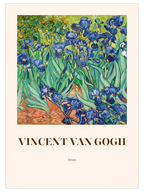 Van Gogh Irises - Art Print