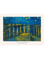 Van Gogh Starry Night Over The Rhone - Art Print