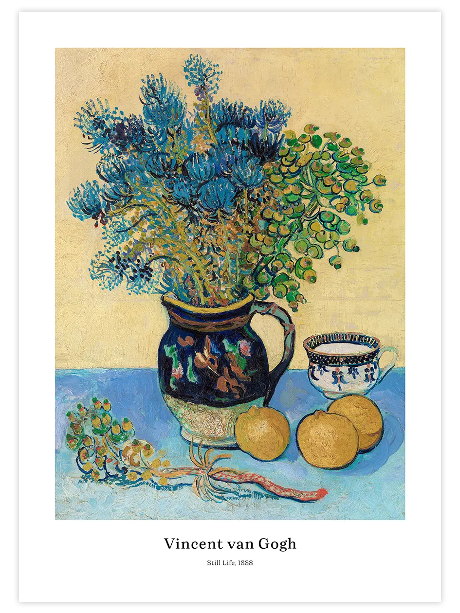 Van Gogh Still Life - Art Print Ürün ana görseli