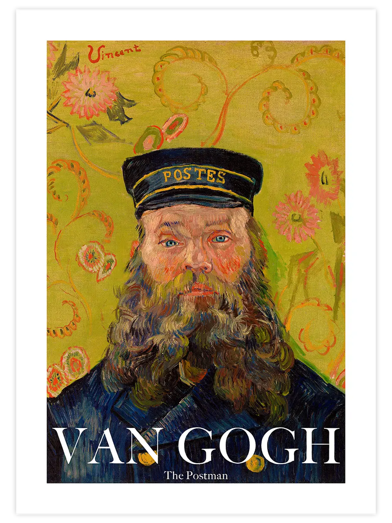 Van Gogh The Postman - Art Print Ünlü Ressamlar Poster