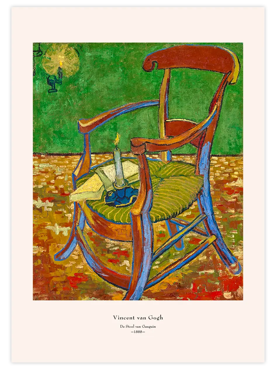 Van Gogh Gauguin's Chair - Art Print Ünlü Ressamlar Poster