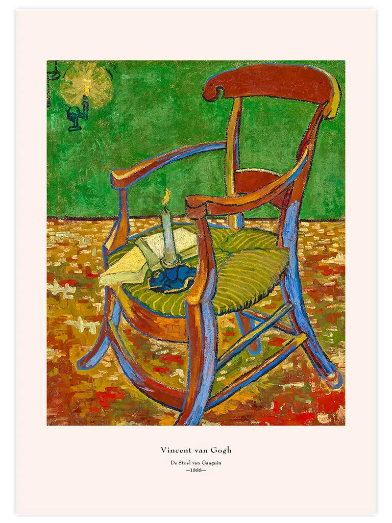 Van Gogh Gauguin's Chair - Art Print Ünlü Ressamlar Poster