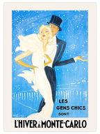Vintage Les Gens Chics - Art Print