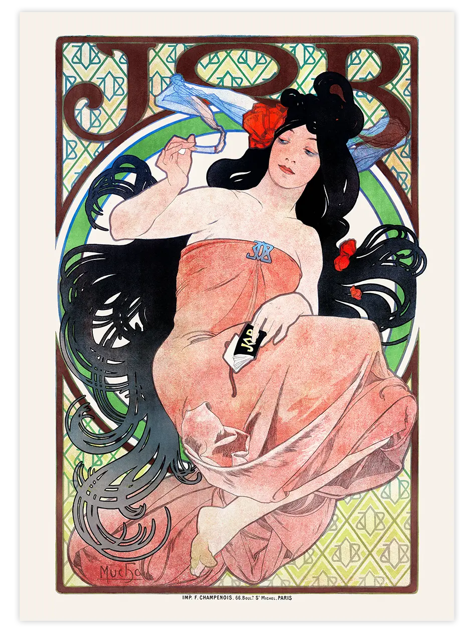 Vintage Job - Art Print Ünlü Ressamlar Poster
