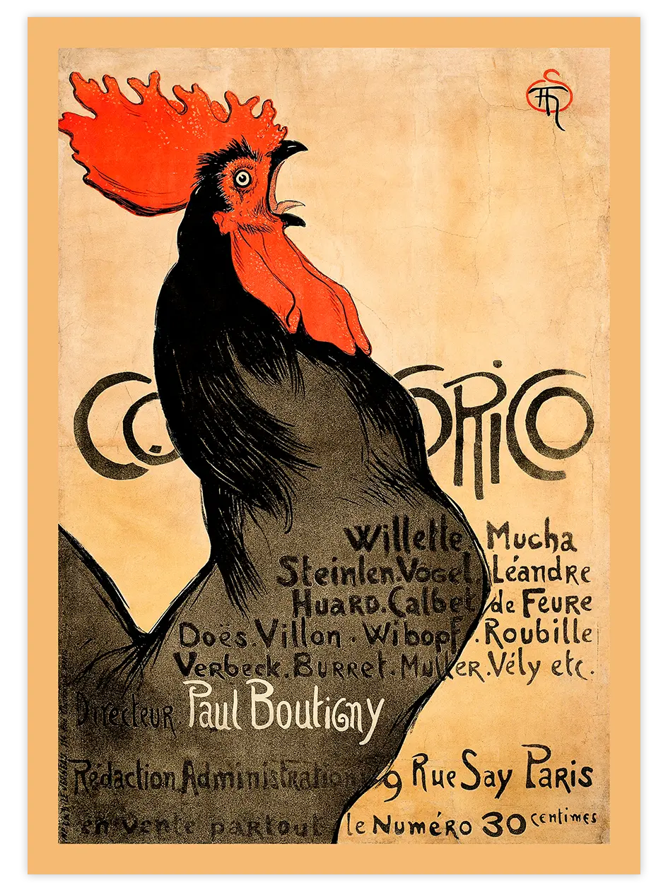 Cocorico - Art Print Ürün ana görseli