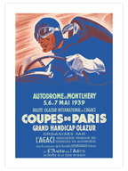 Vintage Rally International - Art Print