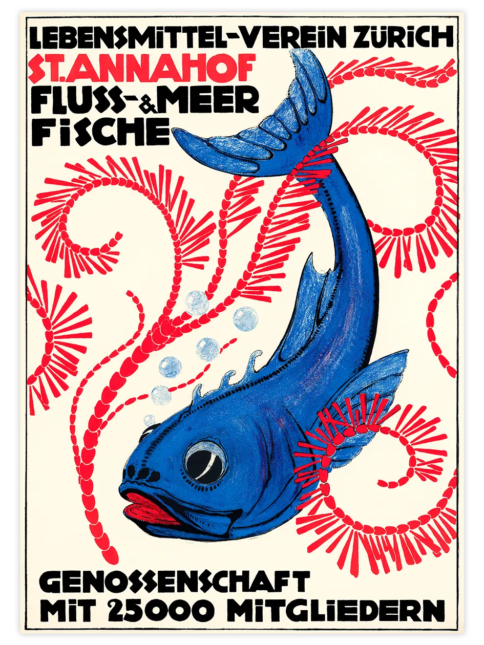 Vintage Reklam Afişi - Art Print Ürün ana görseli