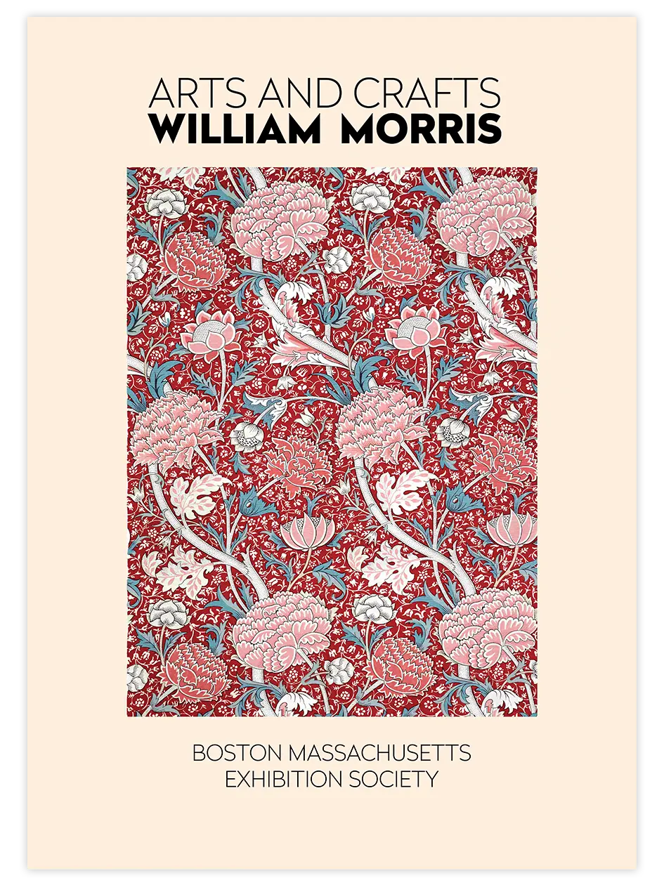 William Morris Afiş N2 - Art Print Ünlü Ressamlar Poster