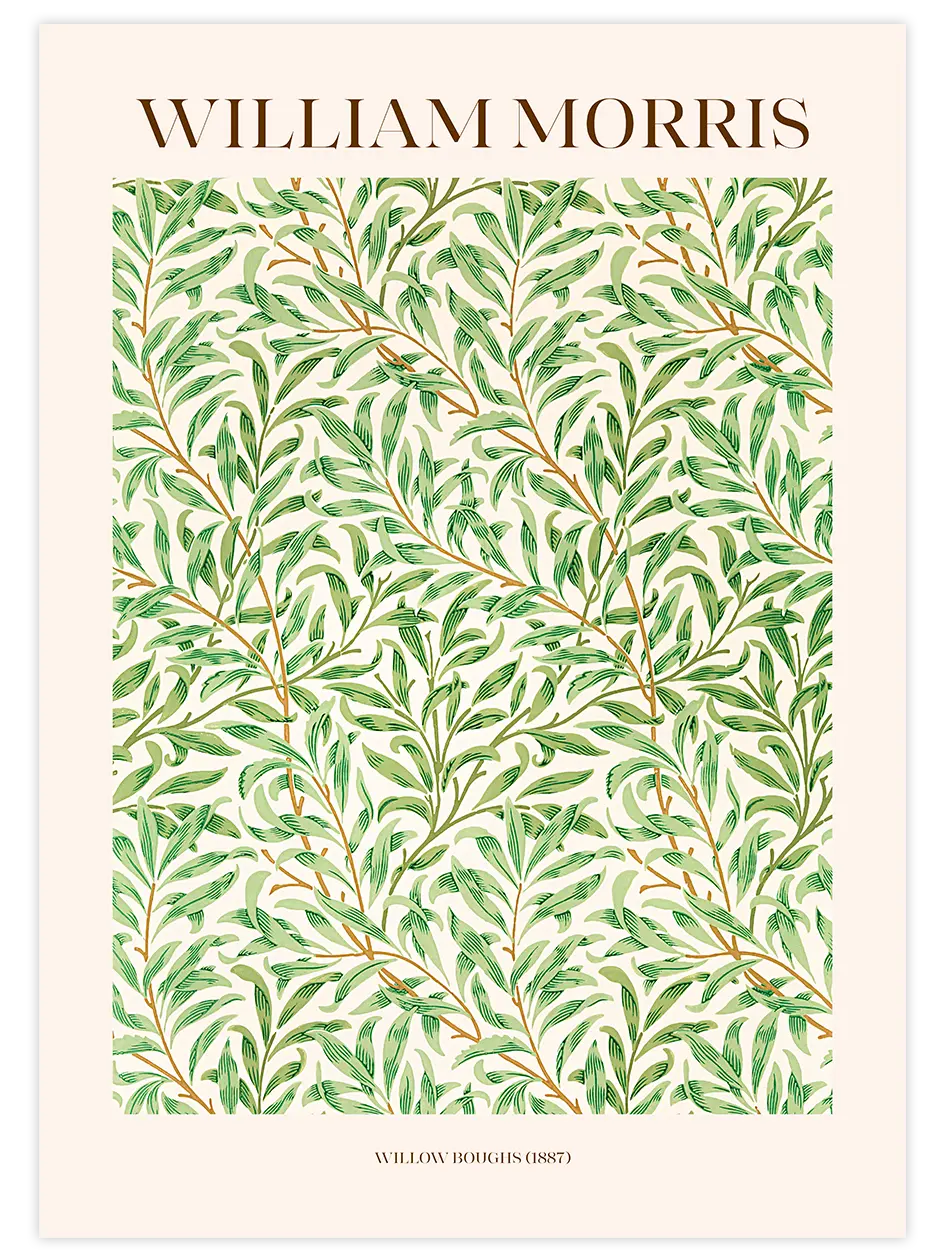 William Morris Willow Boughs - Art Print Ünlü Ressamlar Poster