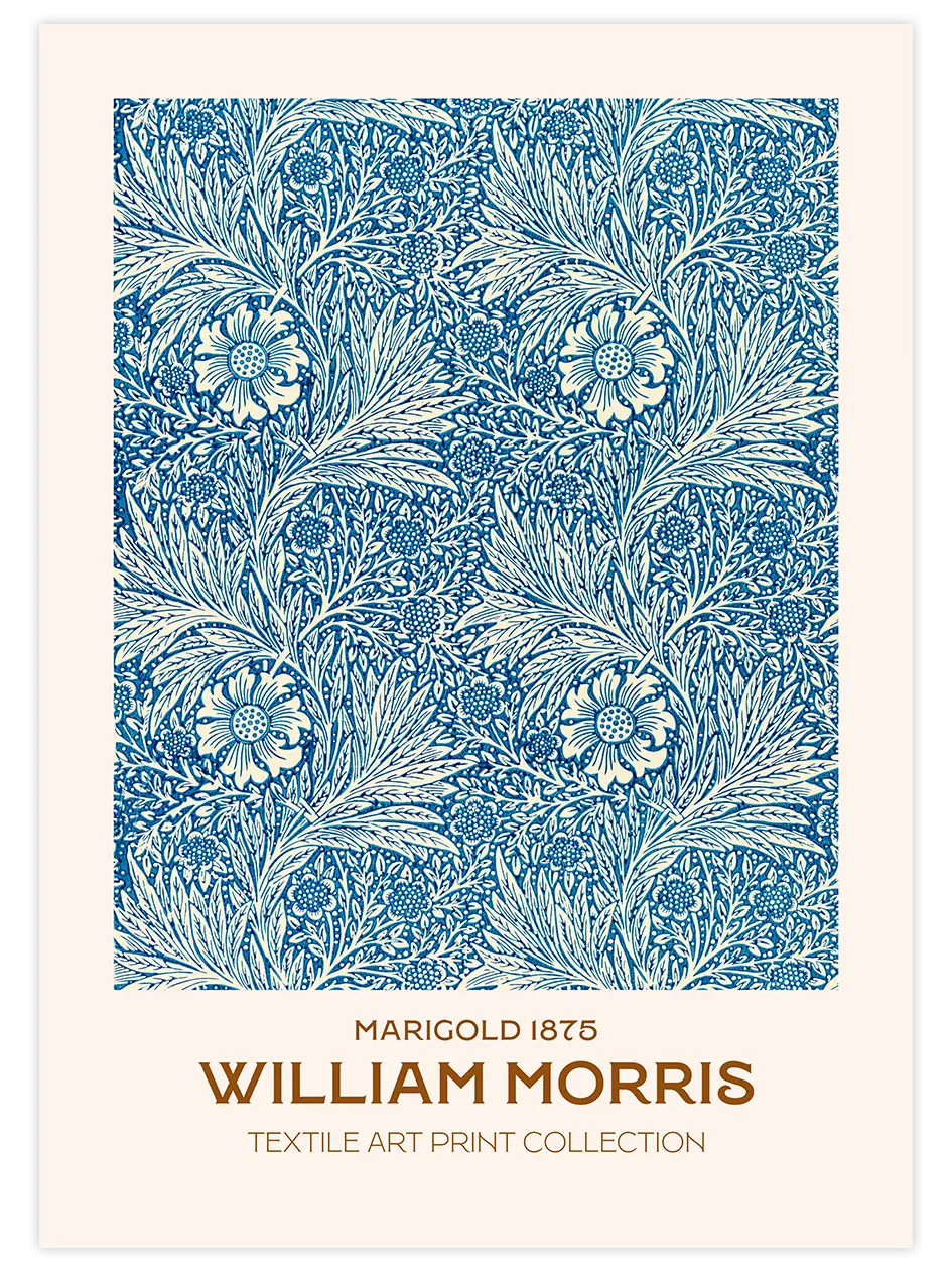 William Morris Afiş N8 - Art Print Ünlü Ressamlar Poster