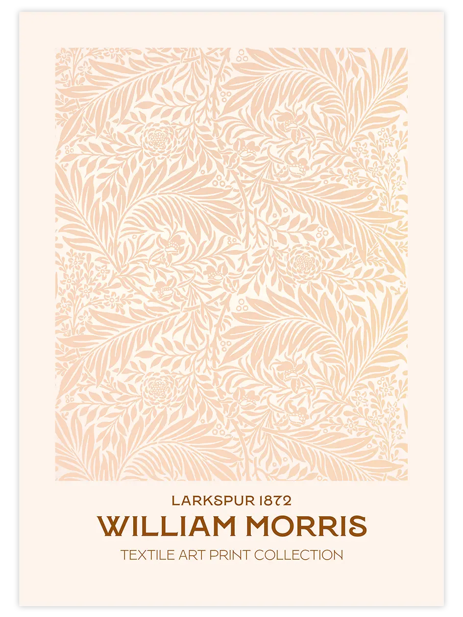 William Morris Afiş N9 - Art Print Ünlü Ressamlar Poster