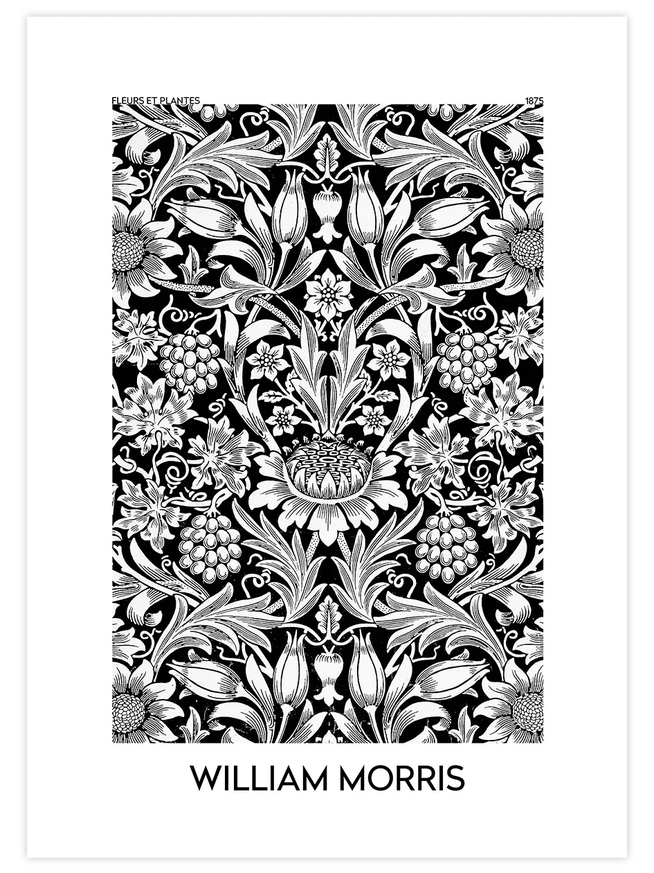 William Morris - Art Print Ünlü Ressamlar Poster