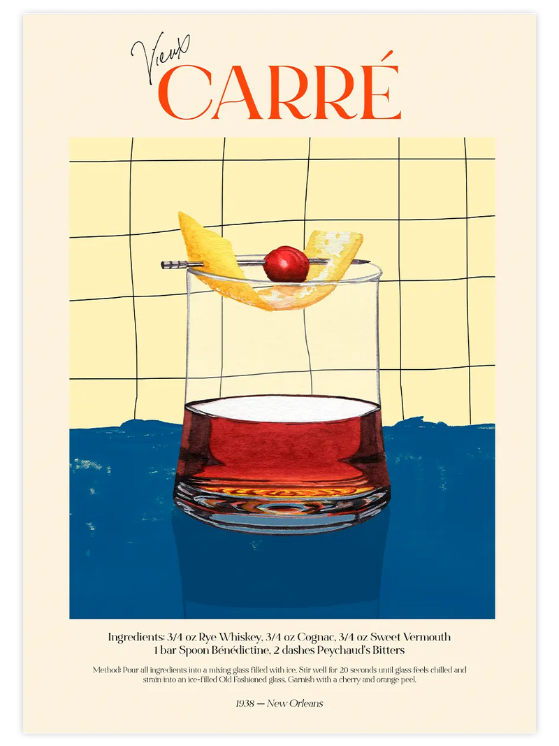 Vieux Carré - Art Print Mutfak Poster