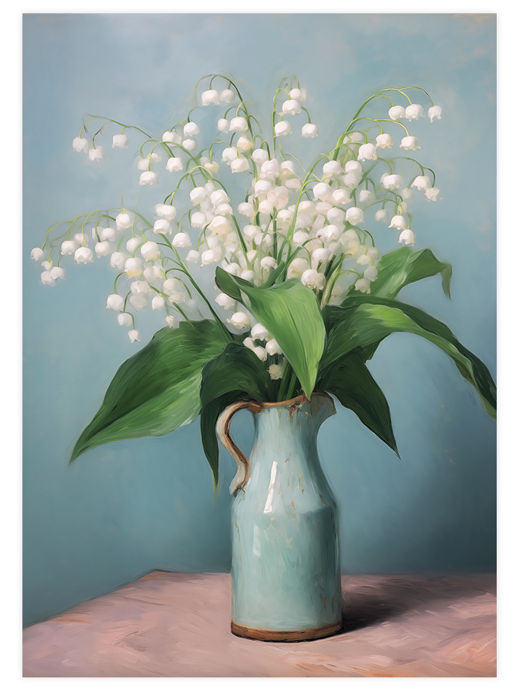 Pot de Muguet - Art Print