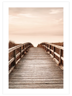 Ahşap Köprü - Art Print