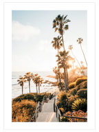 Palmiye Manzarası - Art Print