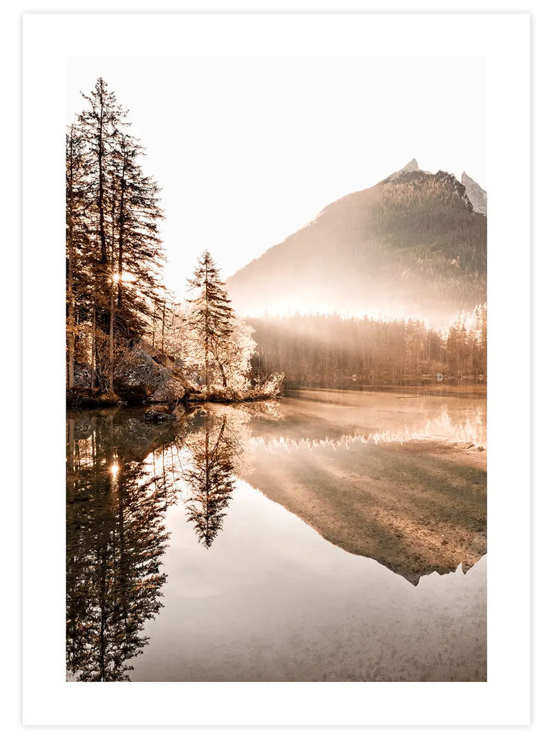 Golden Morning N2 - Art Print Fotoğraflar Poster