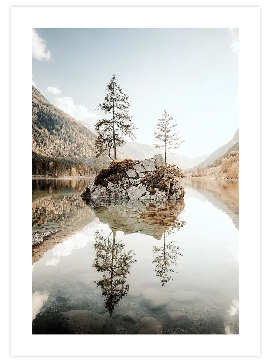 Sonbahar Manzarası - Art Print Ürün ana görseli