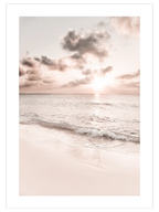 Pink Golden Morning - Art Print