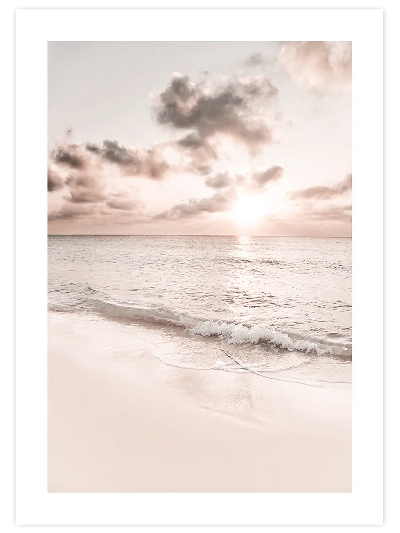Pink Golden Morning - Art Print Fotoğraflar Poster