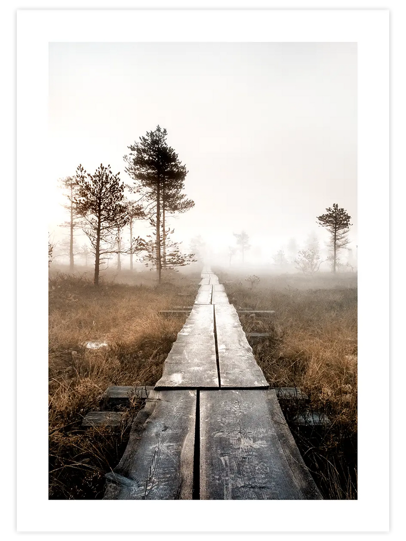 Brume Matinale N3 - Art Print Fotoğraflar Poster