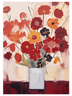 Red Flowers - Art Print