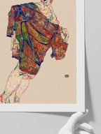 Egon Schiele Redemption - Art Print